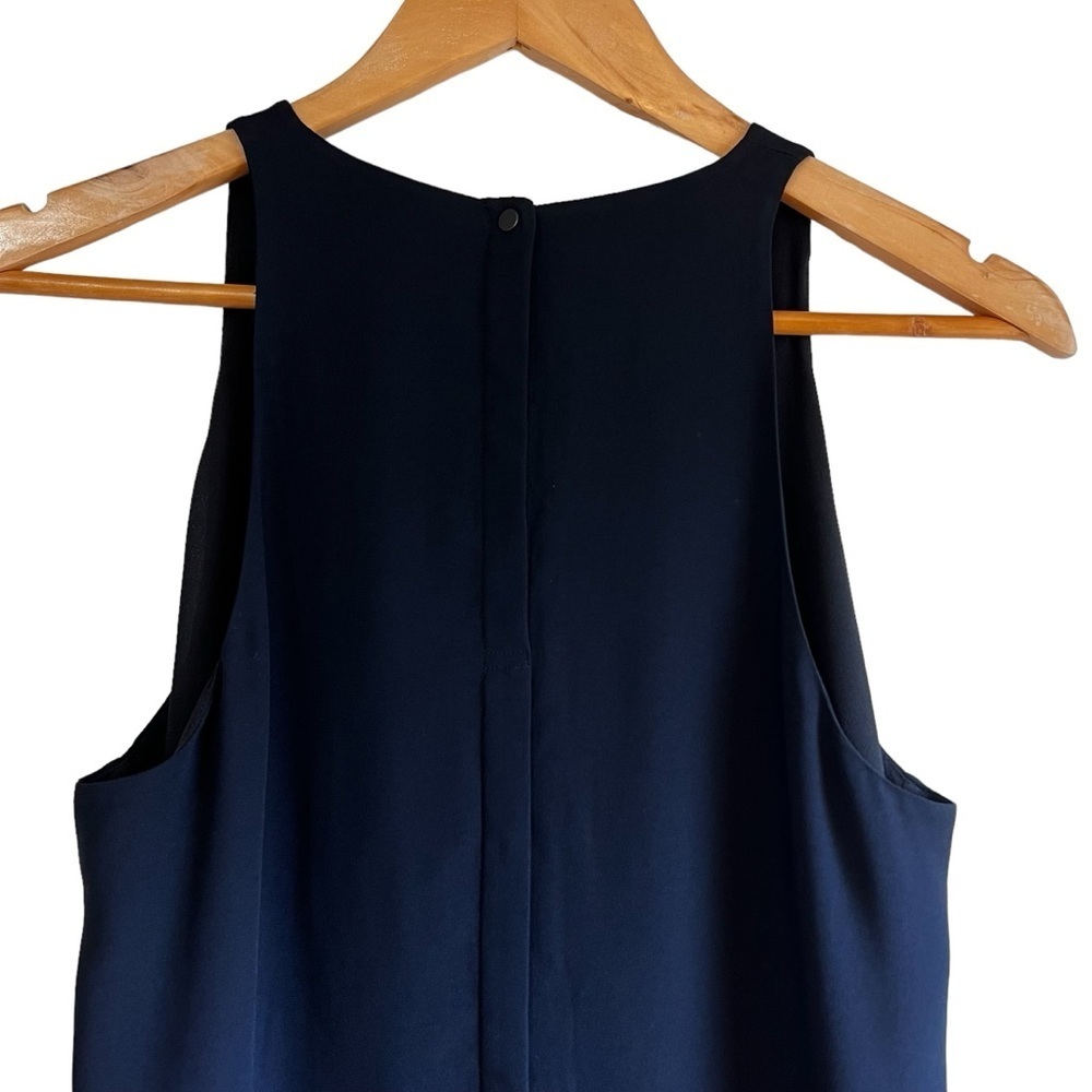 ALC sleeveless beaded round hem black mini dress size 8 excellent condition - Picture 12 of 15